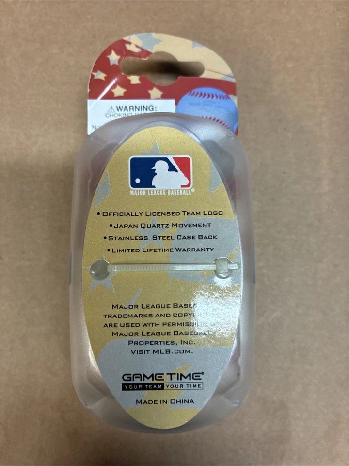 NEW - MLB Cincinnati Reds Unisex White Watch Game Time Adjustable Straps - Image 2 of 4