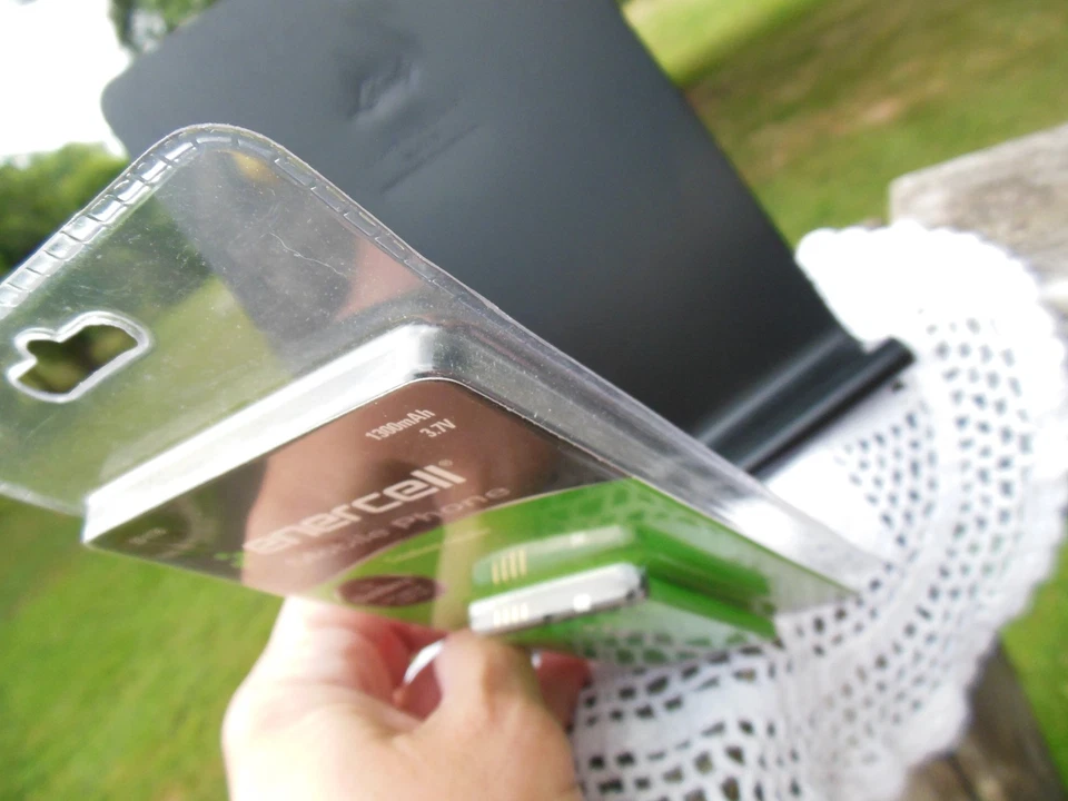 Batería de Teléfono Celular Nueva en Paquete Enercell Nº 23-1176 Iones de Litio Blackberry 9000/9700 Foto 3 de 4