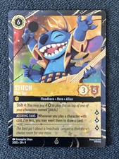 2026 Disney Lorcana Epcot Festival Of The Arts Stitch Rock Star Promo Card NM