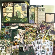 LCLAIDYDY Scrapbooking Supplies Kit,Vintage Botanical Aesthetic Scrapbook Kit...