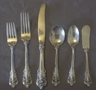 VTG, Wallace "Grande Baroque" Sterling Silver Flatware,  4 Settings, PLUS MORE!