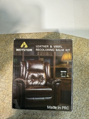 WEYSTOM Leather & Vinyl Conditioner Moisturizer Balm Kit for Restoration & Care