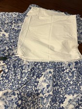Ralph Lauren Tamarind Porcelain Blue Bird Set of 2 Twin Bed Skirts Dust Ruffle 