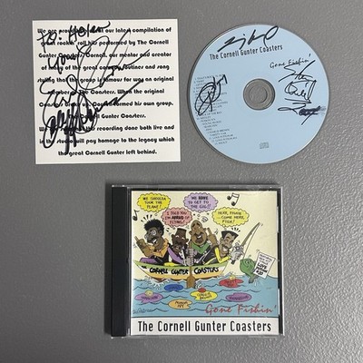 The Cornell Gunter Coasters: Gone Fishin' Audio CD with Autographs