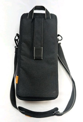 Ape Case ACPROLC18 custodia grande professionale per obiettivo DSLR nera imbottita con cinturino - Foto 8 di 12