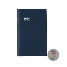 Kokuyo Jibun Techo Biz Planner 2026 A5 Slim Monthly Diary Matte Navy New