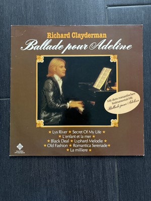 Langspielplatte Richard Clayderman - Ballade pour Adeline  (Club Edition)