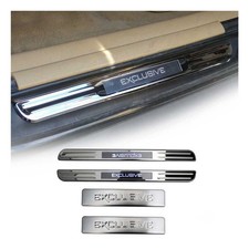 Einstiegsleisten Türschweller Exclusive für Audi A4 Edelstahl Chrom 4tlg