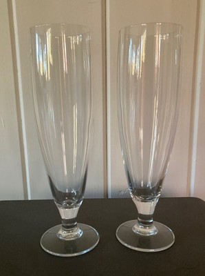 ARC France Pilsner Glass Pair 9 1/2''