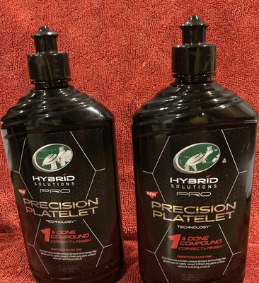 #ad #ad 2 Turtle Wax Hybrid One amp;Done Polish Compound Precision Platelet One Step 16oz $32.95