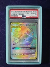 2019 Pokemon Sun & Moon Team Up Gengar Mimikyu #186/181 PSA 10