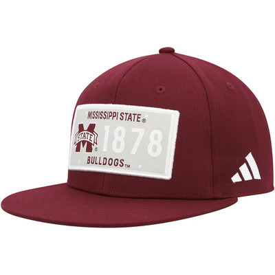 adidas Mississippi State Bulldogs Men's Established Men's Snapback Hat OSFM NWT