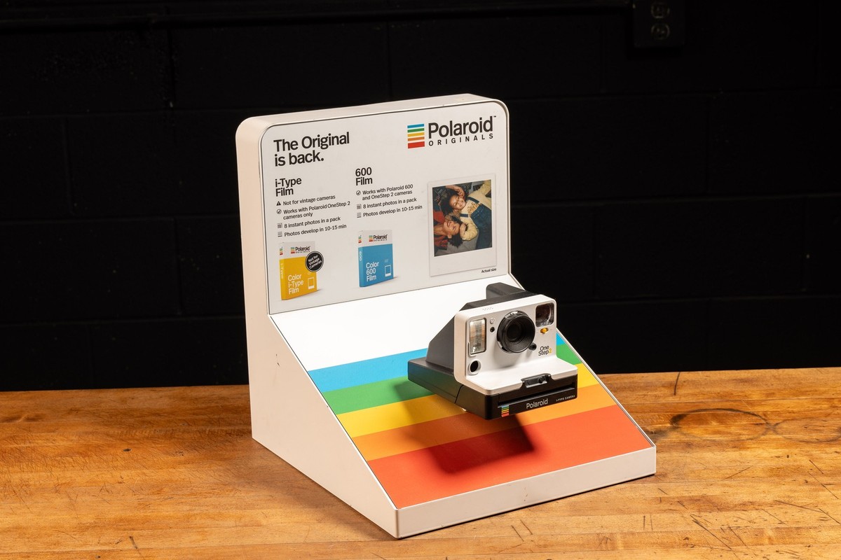 Polaroid Instant Camera In-Store Point-of-Sale Display | eBay