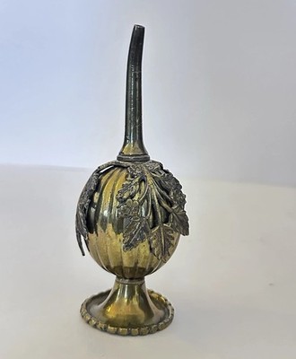 Rare Late 1800s Antique Rose Water Wedding Dropper/Sprinkler Brass