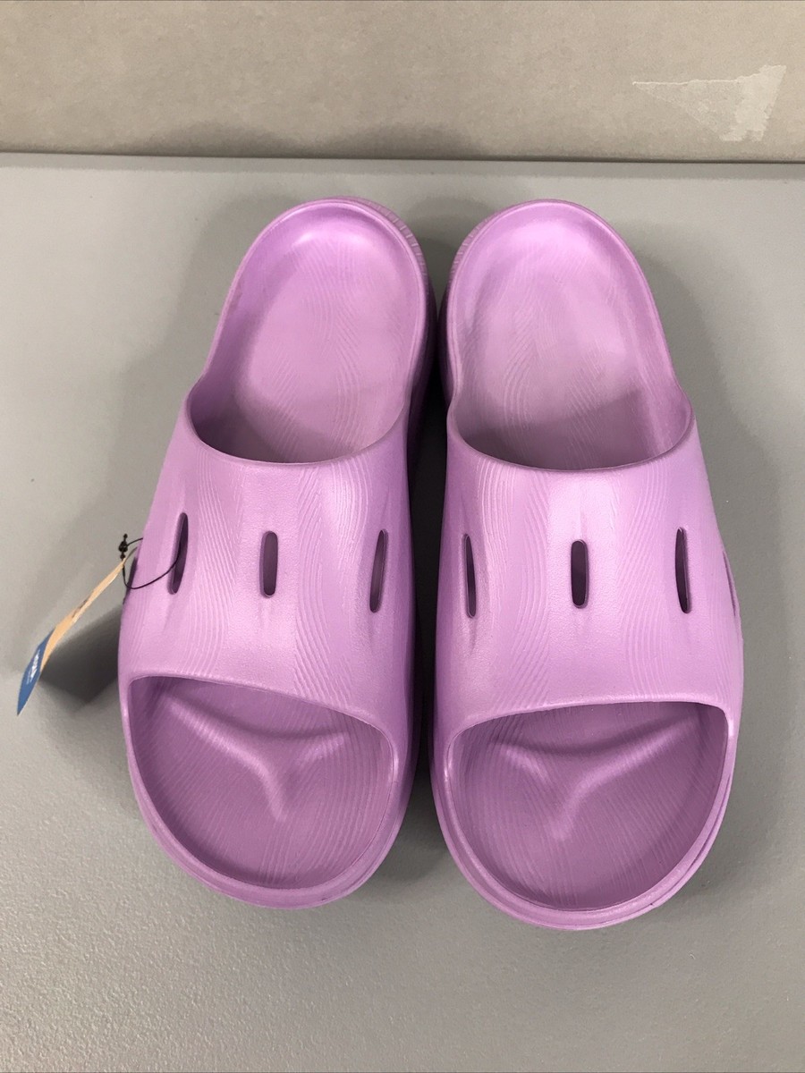 Hoka U Ora Recovery Slide 3 Violet Bloom Comfy Lifestyle  display picture 3