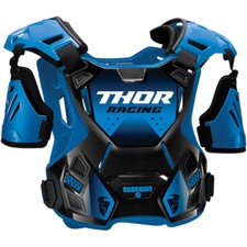 Thor Motocross Youth Guardian Roost Deflector/Back Protector (Blue/Black) 2XS-XS