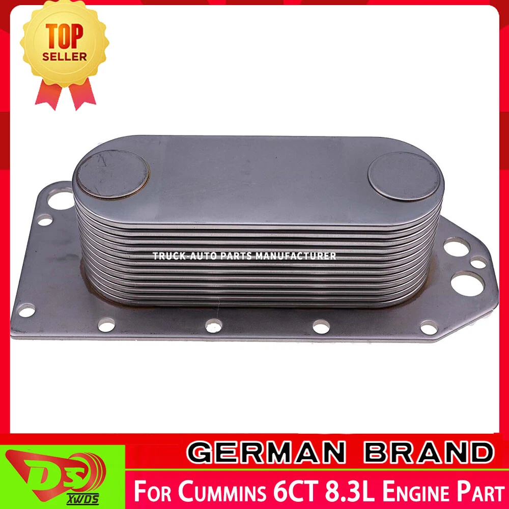 NEW Oil Cooler Core 3974815 3918175 3906296 For Cummins 6CT 8.3L 