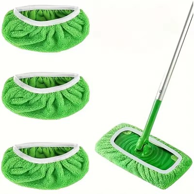 Microfiber Cleaning Mop Replacement Pad Flat Floor Mop Cloth Washable And Durabl