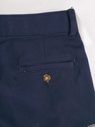 Izod Pants Boys 20 Husky Navy Blue Pleated Chino Khakis School Uniform Work NWT - Picture 7 of 17