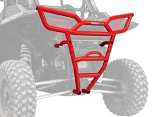 SuperATV Heavy Duty Rear Bumper for Polaris RZR XP 1000 / 4 (2014-2017) - RED