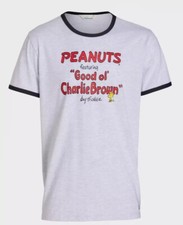 Peter Alexander Mens Peanut Charlie Brown Sleep T- Shirt Short Sleeve Size XXL