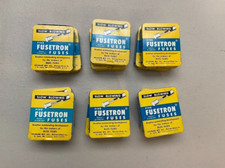 NOS Lot 33 N Series Buss Fusetron Miniature Fuses 1/4-5 Amp Slow Blow Blowing