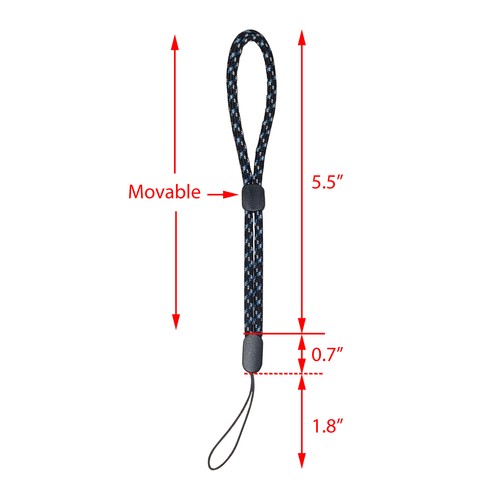 SAS Nylon Adjustable Hand Wrist Strap Lanyard for Bow Release Aid - 6/Pack - Picture 8 of 9