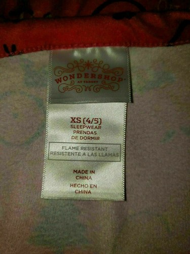 NEW Girls WONDERSHOP Sz XS 4 5 Nightgown Pajamas Christmas Holiday Llama Flannel - Picture 10 of 11