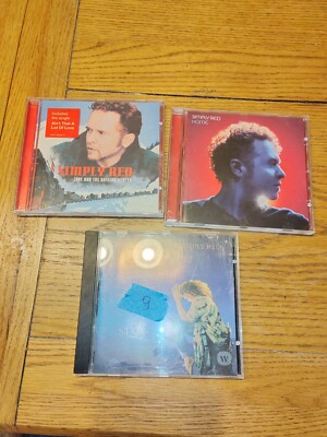 3 x  Simply Red CD Stars Home Love And The Russian Winter 