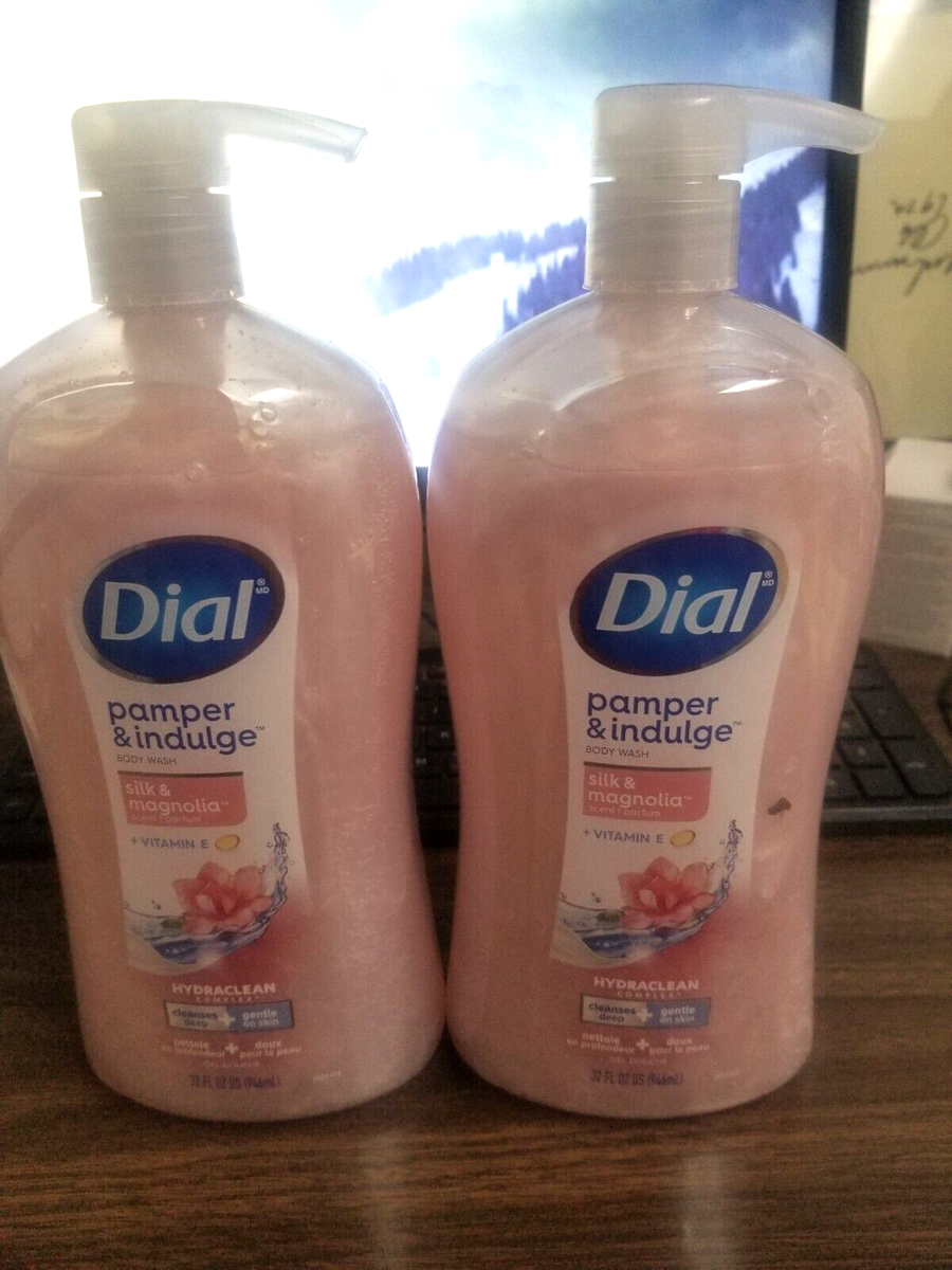 DIAL TRIPLE MOISTURE BODY WASH W/ PUMP HEALTHY SKIN/SILK MAGNOLIA