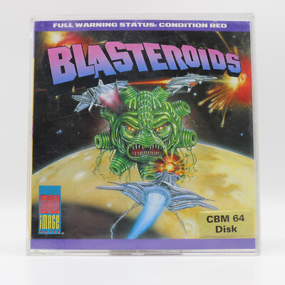 C64 Spiel | Blasteroids | Commodore | PAL