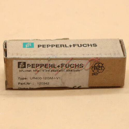 Pepperl+Fuchs P + F ultrasonic sensor UB400-12GM-I-V1 120342 New - Afbeelding 1 van 6