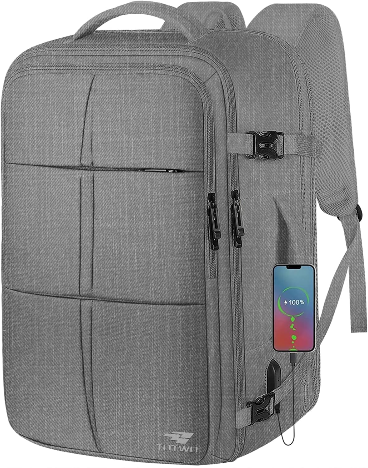 Extra Large Carry-On Travel Backpack for Comfortable Trips-image