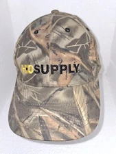 HD Supply Whirlpool Camoflauge Baseball Cap 100% Cotton Hook and Loop NWOT