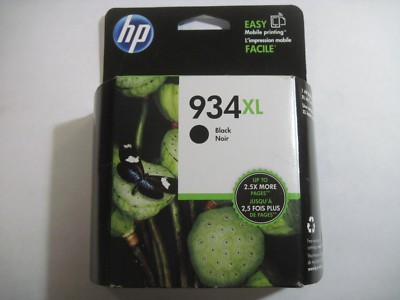 NEW SEAL!!! GENUINE HP 934XL Black HIGH YIELD Ink Cartridge C2P23AN FREE SHIP