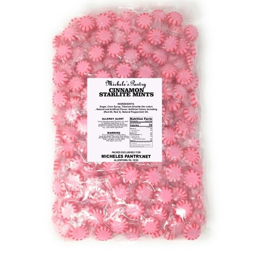 Canela Starlight Mints Caramelo envuelto a granel 2 lbs. Mentas Starlite Menta - Imagen 4 de 9