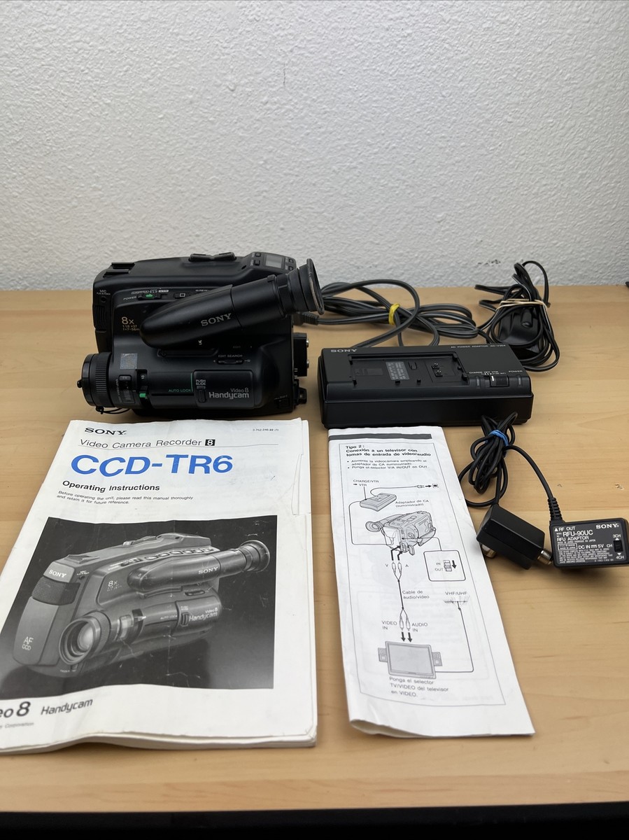 NICE Sony Handycam CCD-TR6 NTSC Camera Bundle Video Transfer READ
