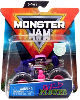 WILD FLOWER + Figur, Poster Enthalten Monster Jam, Spin Master