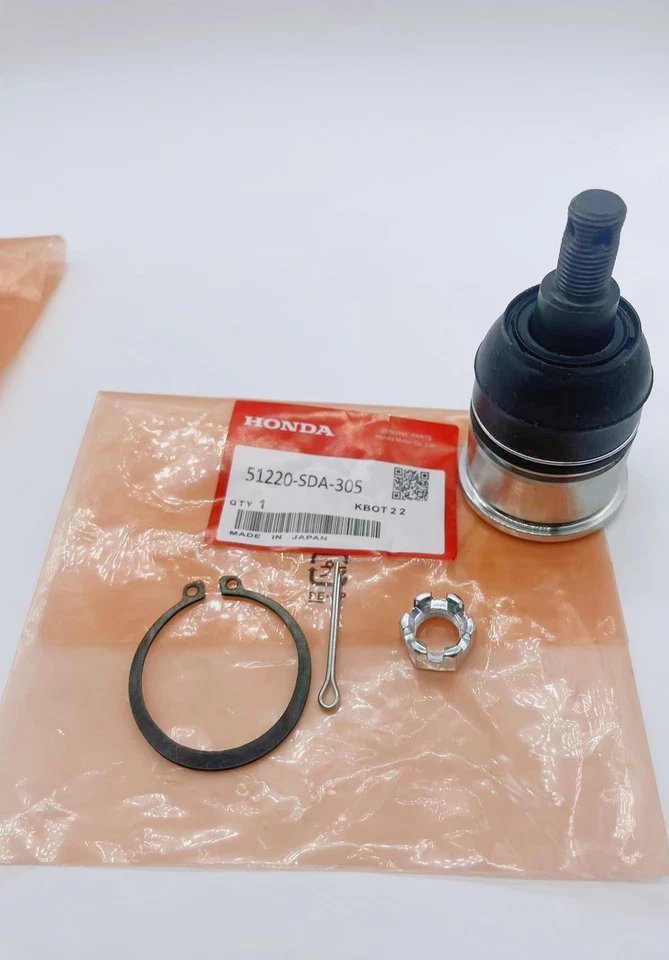 Rótula de brazo inferior delantero 51220-SDA-305 OEM 2 PIEZAS para Honda Accord Acura TL TSX Foto 3 de 4