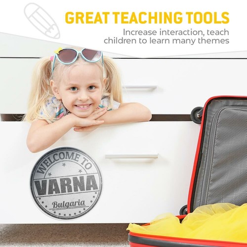 2 x Vinyl Stickers 20cm (bw) - Welcome To Varna Bulgaria Travel #40338 - Photo 5/8