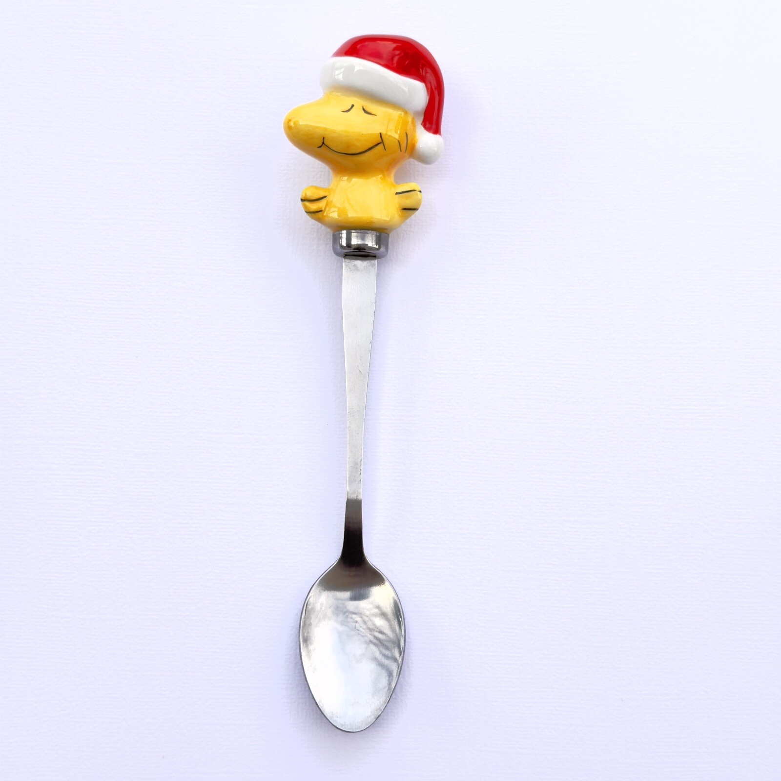 2013 Peanuts Woodstock Santa Hat Christmas Stirring Spoon