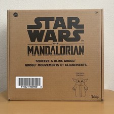 NEW Star Wars Grogu 11" Squeeze Blink Plush The Mandalorian Baby Yoda SEALED