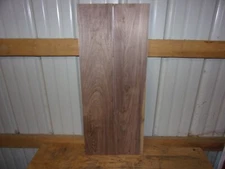 2 PC RUSTIC WALNUT LUMBER WOOD KILN DRIED BOARDS 31 3/8"X 6 1/2"X 3/4"  2821V