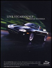 2000 2001 Jaguar XK8 Convertible Vintage Advertisement Print Art Car Ad J740