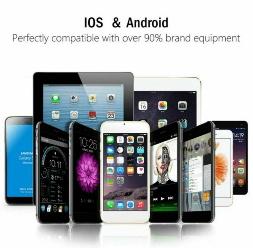 3Port USB Home Wall Charger DIGITAL DISPLAY QC 3.0 30W Fast Charge For CellPhone - Image 3 of 4