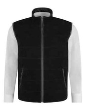 New Men Vest Coat Black Suede Soft Waistcoat Handmade Leather Genuine Lambskin