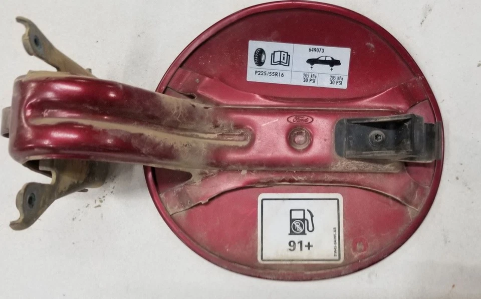 2003 04 05 2006 LINCOLN LS exterior combustible gas tanque de llenado tapa exterior puerta Redfi Foto 3 de 4