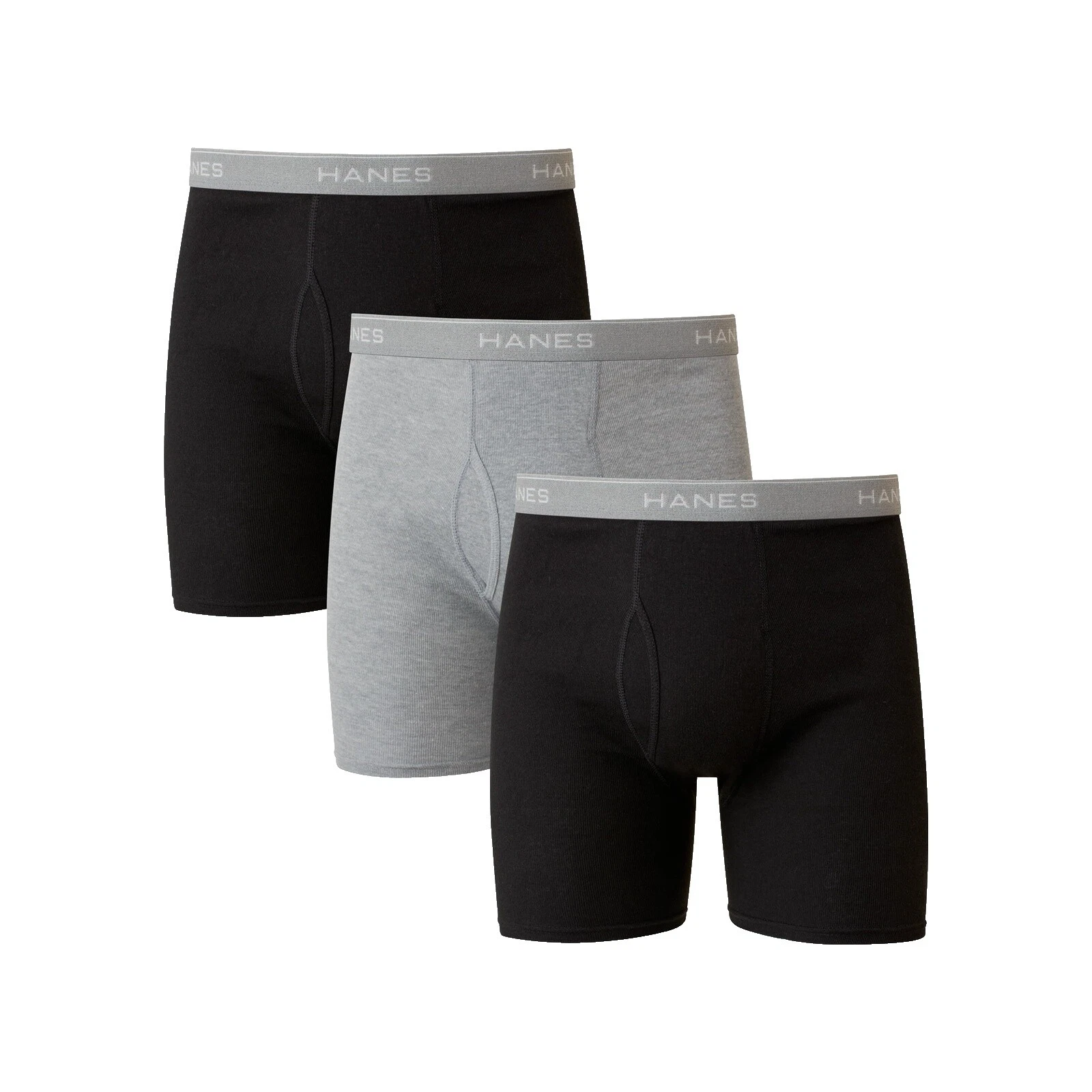 Calzoncillo Boxer Hanes Hombre Negro