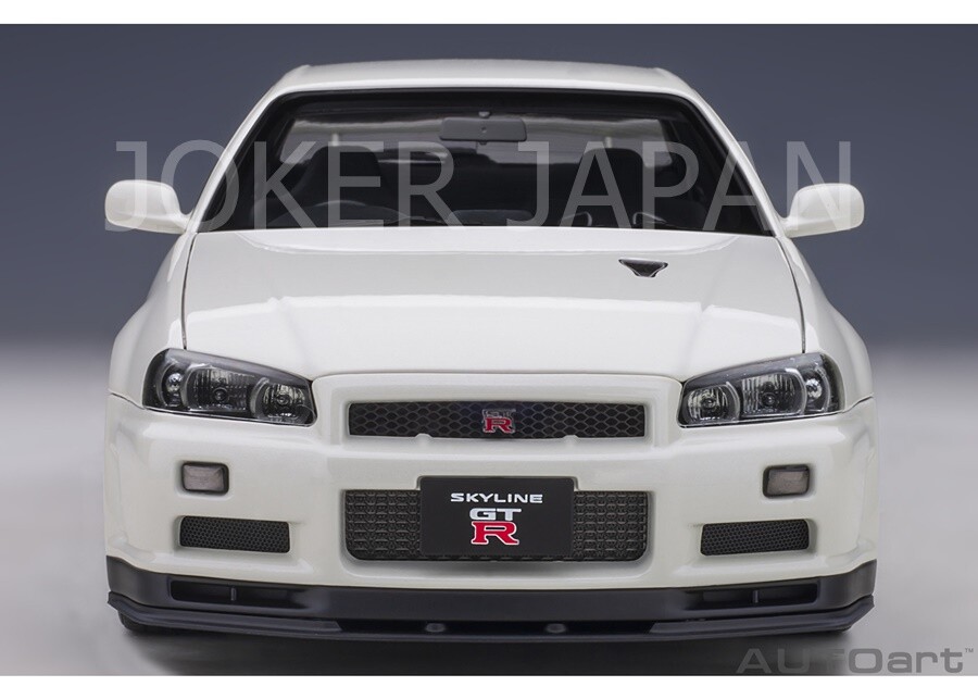 AUTOart Nissan Skyline GT-R (R34) V-spec II (White Pearl) JDM | eBay
