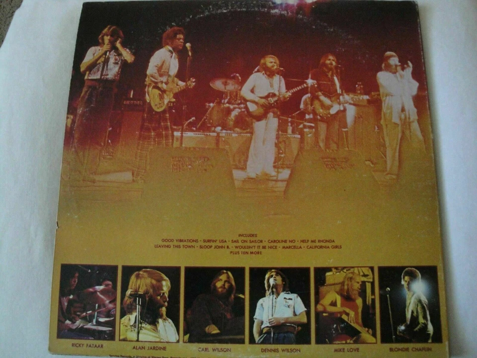 THE BEACH BOYS IN CONCERT DOUBLE VINYL LP ORIGINAL 1973 REPRISE RECORDS 2RS 6484 - Image 2 of 4